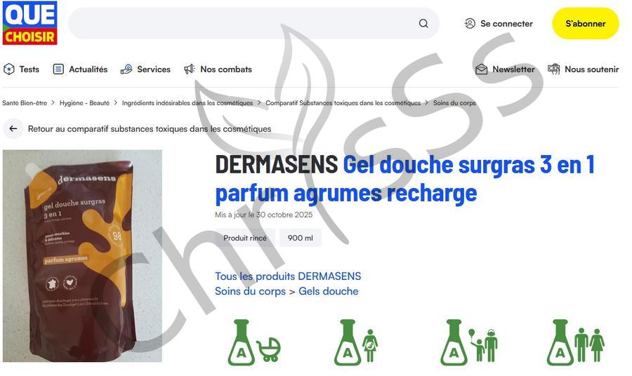 Gel douche DERMASENS 900x600